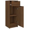vidaXL Badschrank Braun Eichen-Optik 32x34x90 cm Holzwerkstoff