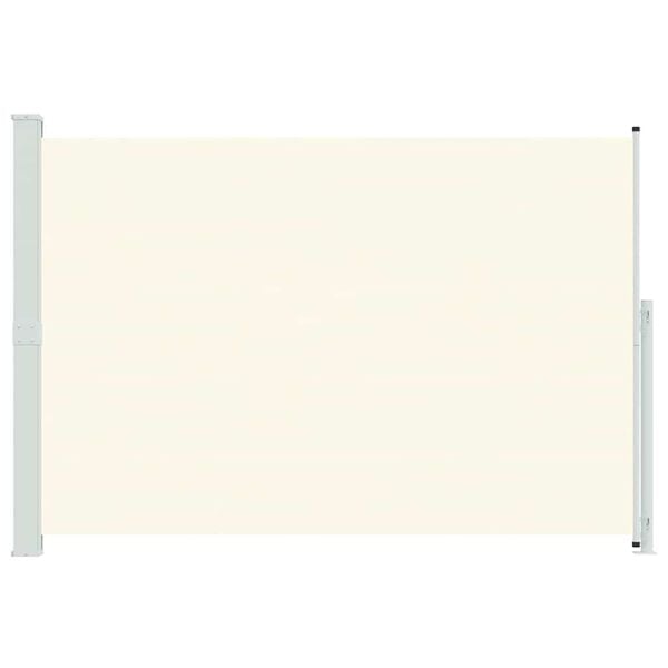 vidaXL Seitenmarkise Ausziehbar 200x300 cm Creme