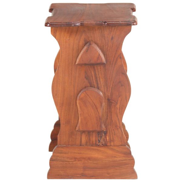 vidaXL Zeitungsst&auml;nder 50x30x53 cm Akazie Massivholz