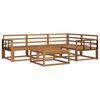 vidaXL Outdoor-Sofagarnitur 5 pcs Natur Massivholz Akazie