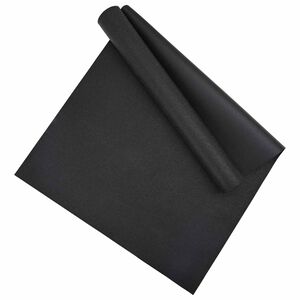vidaXL Sport Schutzmatte Schwarz 200 x 90 x 0,6 cm PVC
