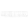 vidaXL Outdoor-Hundezwinger Silbern 8x12x2 m Verzinkter Stahl