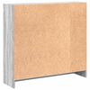 vidaXL B&uuml;cherregal Grau Sonoma 80x24x76cm Holzwerkstoff