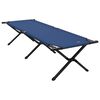 vidaXL Klapp Schlafbett f&uuml;rs Camping 2 pcs Blau 193 x 69 x 45 cm