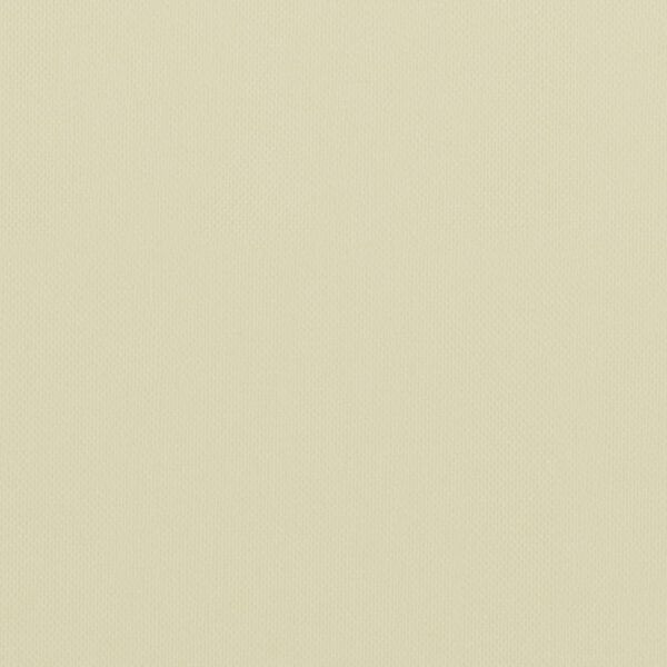 vidaXL Balkon-Sichtschutz Creme 120x500 cm Oxford-Gewebe