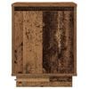 vidaXL Nachttisch Altholz 39 x 34,5 x 50 cm Holzwerkstoff