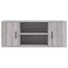 vidaXL TV-Schrank Grau Sonoma 100x35x40 cm Holzwerkstoff
