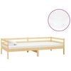 vidaXL Tagesbett mit Matratze 90x200 cm Kiefer Massivholz