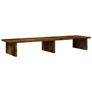 vidaXL Monitorst&auml;nder R&auml;uchereiche 100x27x15 cm Holzwerkstoff
