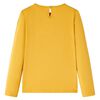 Kinder-Langarmshirt Ocker 92