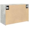 vidaXL Bad-Wandschrank Betongrau 60x25x40 cm Holzwerkstoff