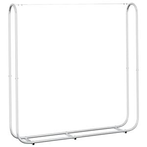 vidaXL Kaminholzregal 150x25x150 cm Stahl verzinkt