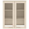 vidaXL Highboard-Oberteil HAMAR Honigbraun 85x35x100 cm Massivholz