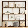 vidaXL B&uuml;cherregal R&auml;uchereiche 132x29x141,5 cm Holzwerkstoff