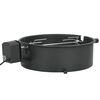vidaXL BBQ Rotisserie Ring Set 47 cm Schwarz