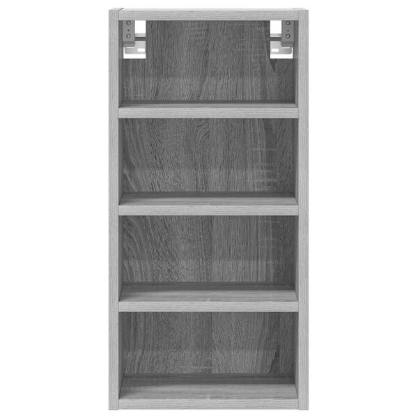 vidaXL Hängeschrank Riga Grau Sonoma 30x29,5x60 cm Holzwerkstoff