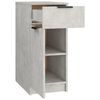 vidaXL Büroschrank Betongrau 33,5x50x75 cm Holzwerkstoff