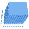 vidaXL Pool Bodenschutzmatte 50 stk. Blau 18 m&sup2; EVA-Schaum