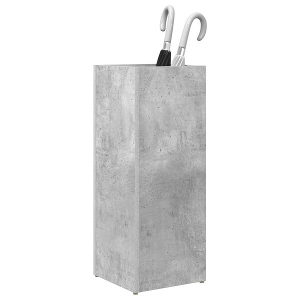 vidaXL Sonnenschirmhalter Beton Grau 25 x 24,5 x 64 cm Holzwerkstoff