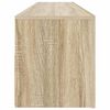 vidaXL TV-Schrank mit LED-Leuchten Sonoma-Eiche 120x35x40 cm