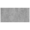vidaXL B&uuml;cherregal-Bretter 8 Stk. Betongrau 80x40x1,5 cm Holzwerkstoff