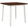vidaXL Quadratischer Esstisch 80 x 80 x 75 cm Massivholz Akazie