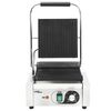 vidaXL Gerillter Panini-Grill Edelstahl 1800 W 31x30,5x20 cm