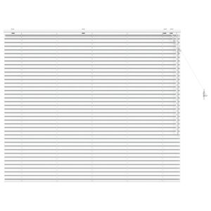 vidaXL Venezianische Jalousie Wei&szlig; 145 x 130 cm 35 mm