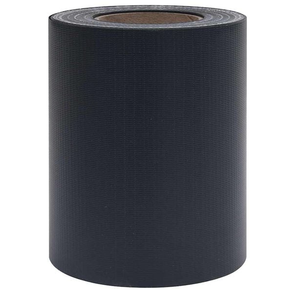 vidaXL Garten-Sichtschutz PVC 35x0,19 m Matt-Dunkelgrau