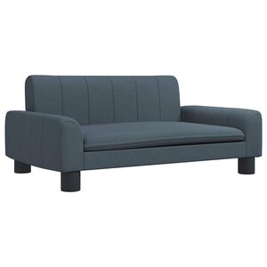vidaXL Hundebett Dunkelgrau 70x45x30 cm Stoff