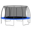 vidaXL Trampolin-Set Rund 488x90 cm 150 kg