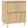 vidaXL Sideboards 3 Stk. Sonoma-Eiche Holzwerkstoff