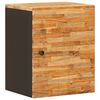 vidaXL Badezimmer H&auml;ngeschrank Natur 38 x 33 x 48 cm Massivholz Mango