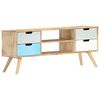vidaXL TV-Schrank 110×35×48 cm Massivholz Mango