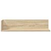 vidaXL Wandregale 2 Stk. Sonoma-Eiche 75x16,5x16,5 cm Holzwerkstoff