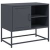vidaXL TV-Schrank Anthrazit 68x39x60,5 cm Stahl