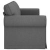 vidaXL Sofa Dunkelgrau Gesamtabmessungen: 245 x 82 x 80 cm (B x T x H)