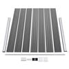 vidaXL Zaunelement Set WPC 699x146 cm Grau