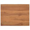 vidaXL Beistellschrank 40x30x76 cm Teak Massivholz