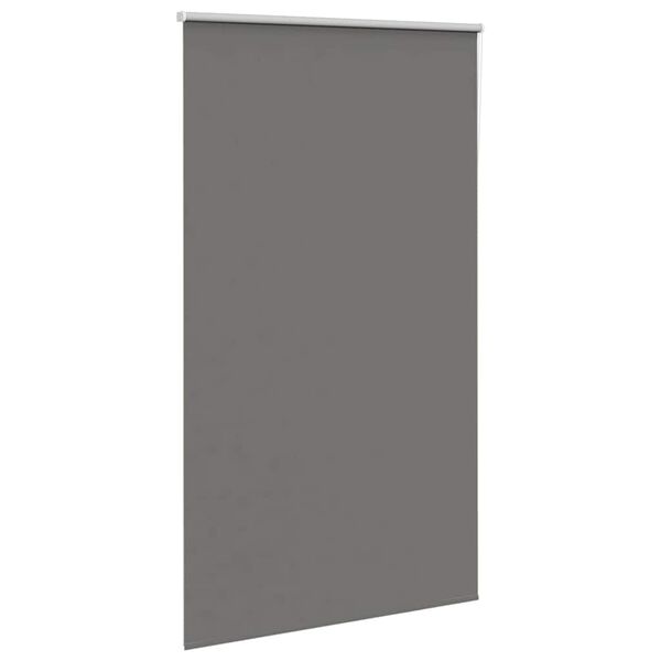 vidaXL Verdunkelungsrollo Grau 145x230cm Stoffbreite 141,6cm Polyester
