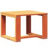vidaXL 3-tlg. Garten-Lounge-Set Wachsbraun Massivholz Kiefer