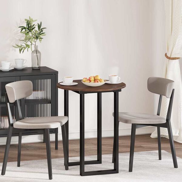 vidaXL Tischplatte Braun Eichen-Optik 60 x 60 x 1,5 cm Holzwerkstoff