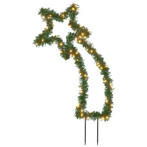vidaXL Sternschnuppe mit Erdspie&szlig;en und 115 LEDs 89 cm