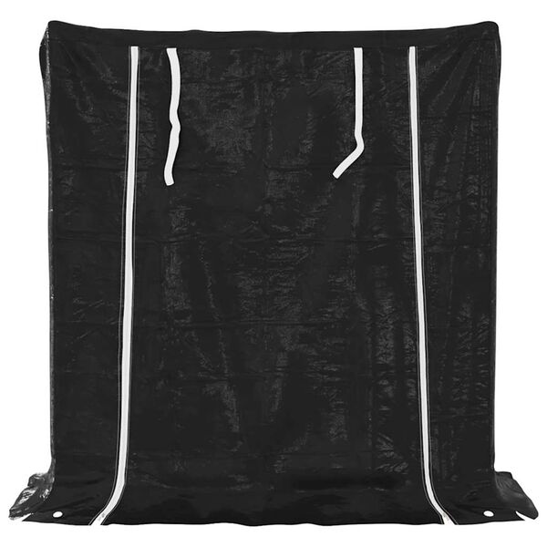 vidaXL Brennholzregal mit Regenschutz 100,5x40,5x110,5 cm