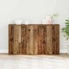vidaXL Sideboard 2 pcs Altholz 60 x 31 x 70 cm Holzwerkstoff