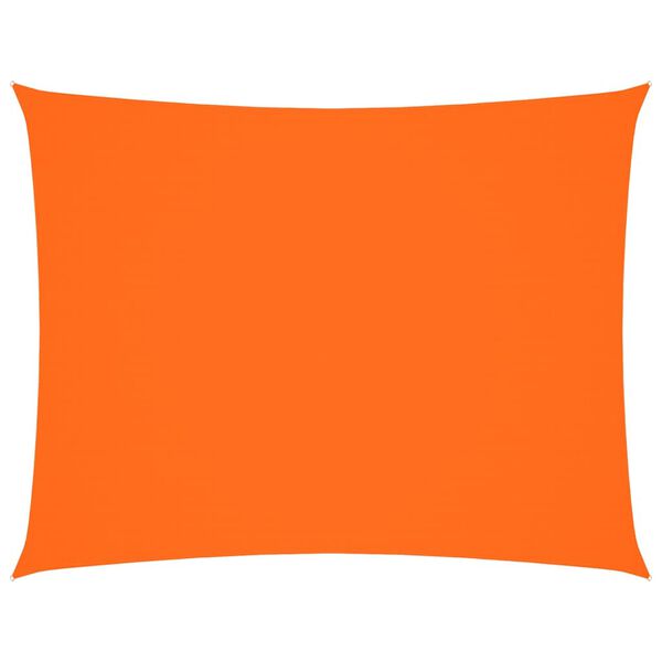 vidaXL Sonnensegel Oxford-Gewebe Rechteckig 3x6 m Orange