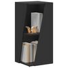 vidaXL Seitenregal Schwarz 33 x 32 x 70,5 cm Holzwerkstoff