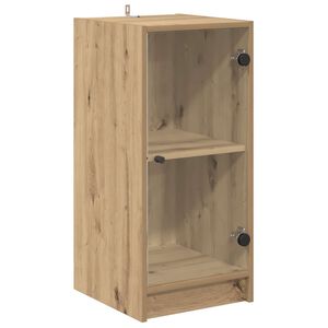 vidaXL Sideboard Artisan-Eiche 35 x 37 x 76 cm Holzwerkstoff