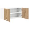 vidaXL H&auml;ngeschrank Artisan-Eiche 80 x 31 x 40 cm Holzwerkstoff