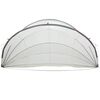 vidaXL Pool-Dome Grau und Orange 592 x 590 x 275 cm
